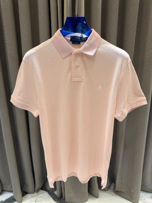Ralp Lauren Chest Logo Polo T-shirt Baby Pink