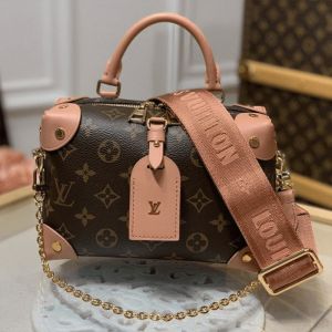Louiis Vuitton Lv Petite Malle Souple Handbag With Ogbox Carrybag Etc Model no 662