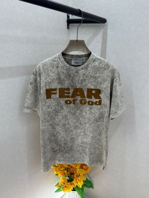 Essential Camel Acid Wash Oversized Premium Round Neck T-shirt F4054-CA