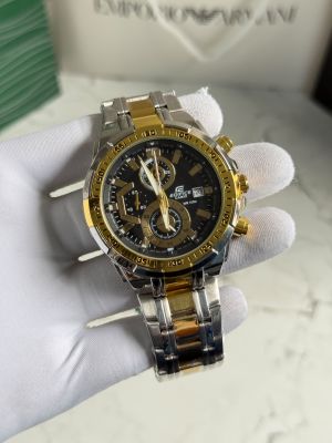 Edifice_Gold Silver Premium Quality Watch Fa 1323