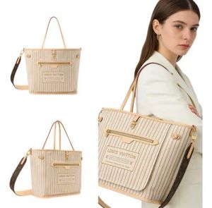 LouiIs_Vuitton Neverfull Bandoulire Monogram Inside Out MM Handbag Reversable Bag High End Quality With Premium Packaging
