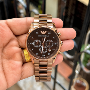 Emporio Armaani Metal Chronograph (All Working)