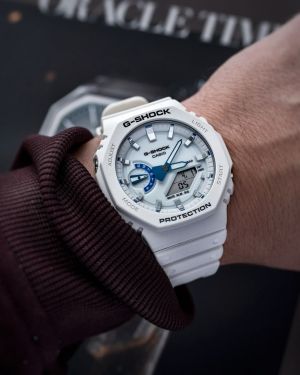 Casio G- Shock GA-2100HDS-7A white