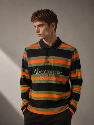 Abercrombie & Fitch Various Premium Quality Collar Neck Full Sleeves T-shirt GZ_0430