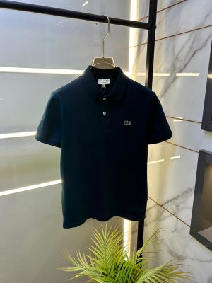 Lacost Green Polo Premium Collar Neck T-shirt F3927-GR