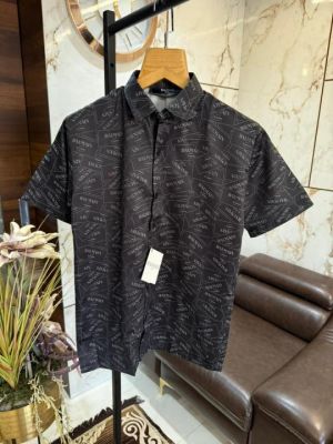 BM PREMIUM PRINTED HALF SLEEVE SHIRT-S 1291