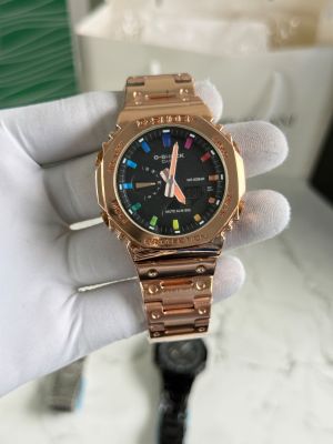 G Shoc_ Gold Black Premium Quality Men Watch Fa 1347