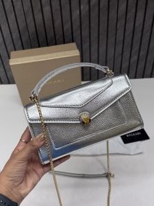 Bvlgari Serpenti Forever Phone Case Crossbody Bag With Top Handle Original Box Packing