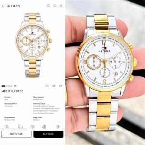 Tommy Evan 2 ton gold white