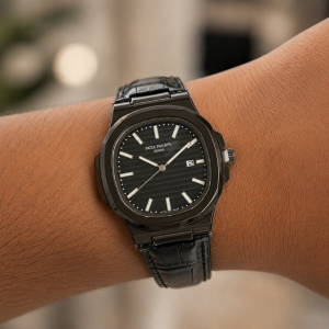 Patek Philipp Nautilus Quartz Leather