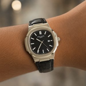 Patek Philipp Nautilus Quartz Leather