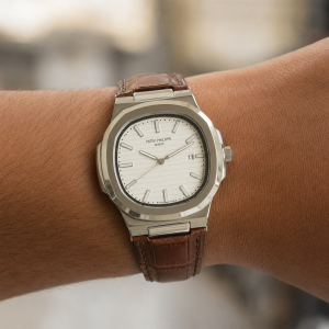 Patek Philipp Nautilus Quartz Leather