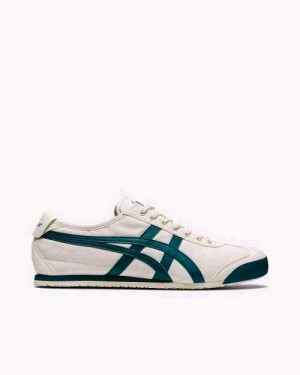 onitssukaa tiger Mexico 66 Cream Velvet Pine Low 101