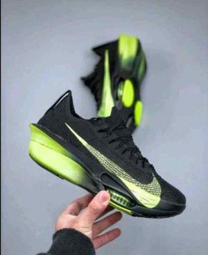 Nikee Air zoom Alphafly 3 Black Green Running Shoes 640