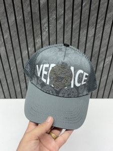 Versace Medusa Front Logo Premium Trucker Hat With Safety Box