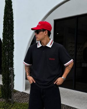 GUCCXI IMPORTED STORE ARTICLEx TIGER SHIRT BLACK