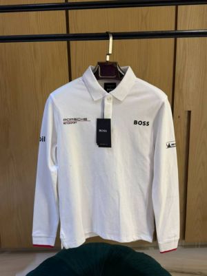 PORSCHE BOSXS IMPORTED STORE ARTICLE POLO T-SHIRTxx