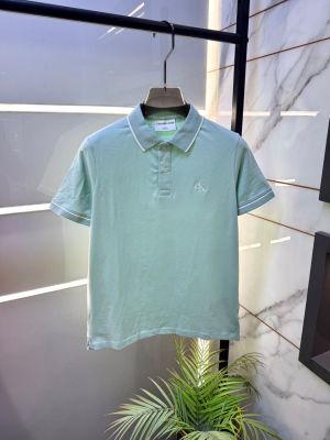 Calvi Klein Green Collar Neck Premium Polo T-shirt F2507-GR