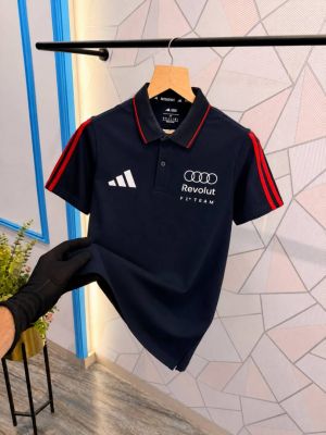 Adidaxs IMPORTED STORE ARTICLE POLO T-Shirts NAVY BLUE