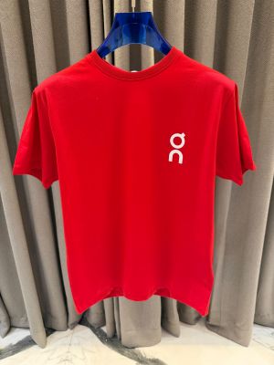 On Cloud Round Neck T-shirt Red