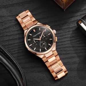 Calvin Klei Premium Watch Chronograph Working (Rose)