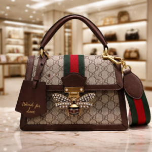 Gucii Queen Margaret GG HandBag with Box Dustbag Slingbelt