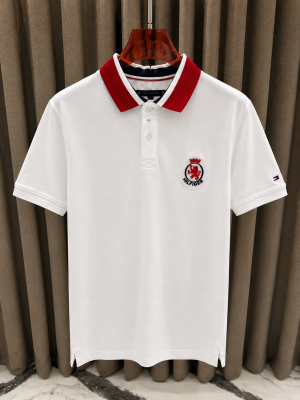 Tommy impoted Premium Polo T-shirt White