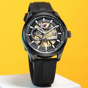 Tommmy Hilfige_r Automatic Silicon Full Black