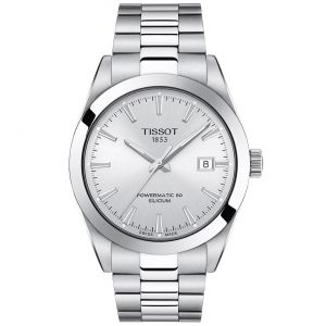 Tissoot Gentleman Powermatic 80 Silicium Silver-Toned Dial