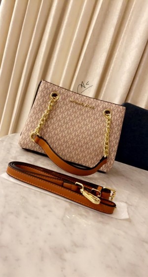 Michael kor mirror emilia logo mini tote bag 942
