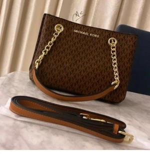 Michael kor mirror emilia logo mini tote bag 941