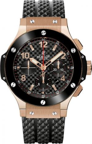 Hublot Big Bang Chronograph Rose Gold Silicone Belt
