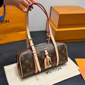 LOUI VUITTON ON BOWLING MONOGRAM HANDBAG WITH BOX 6653