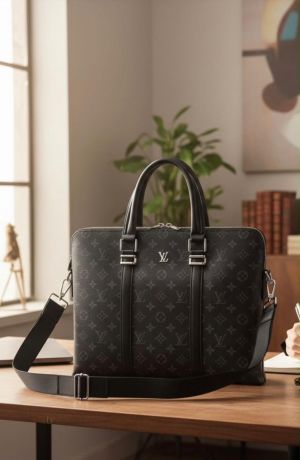 Loui Vuitton Polished Premium Quality Laptop Bag 5038