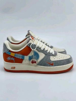 Nikkee AirForce 1 Low 07 -x STu_ssy Orange Fix