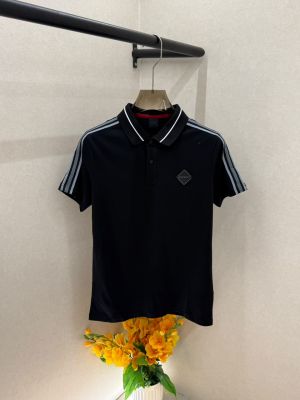 Aston Martin  Black Polo Premium Collar Neck T-shirt F5071-B2