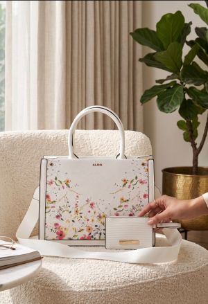 ALDDO FLORAL DESIGN HANDBAG WITH BOX 6683
