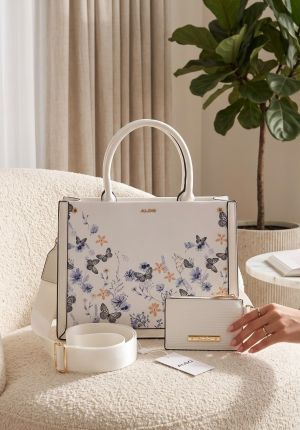 ALDDO FLORAL DESIGN HANDBAG WITH BOX 6685