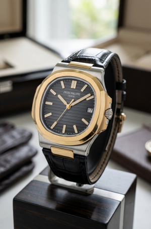 Pate_ Philippe Nautilus - Leather Strap WC 2014