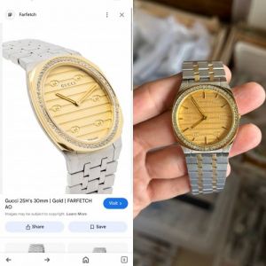 Gucc 25H Womens store article watch