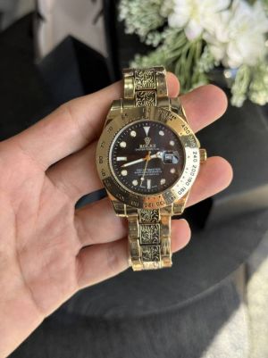 Role Vintage Gold Black Quartz