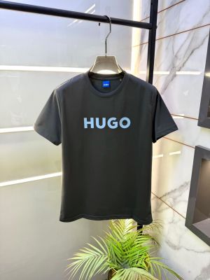 Boss Grey Premium Round Neck Polo T-shirt F5093-GR