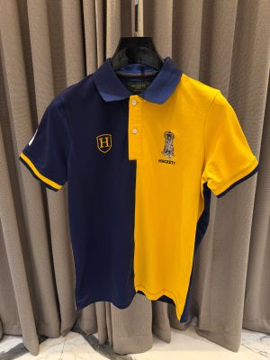Hacket Dual Colour Chest Logo Polo T-shirt