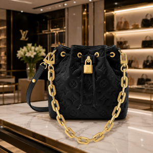 Louiis_Vuittion Lv Coussin Bucket Bag With Box & Dust Bag Sling Chain Sling BeltBill