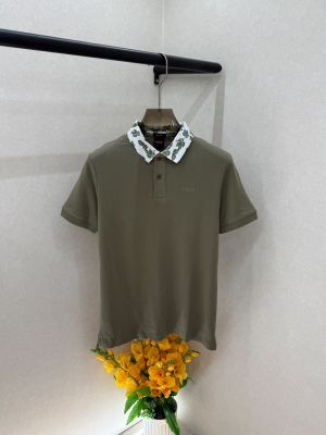 Hug Boss Olive Collar Neck Premium Polo T-shirt F5027-OL