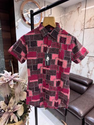 KAR L LAGERFELD HALF SLEEVE SHIRT-S SE WITH BOX