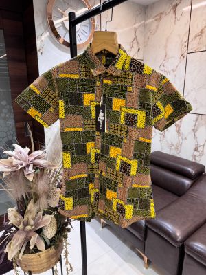 KAR L LAGERFELD HALF SLEEVE SHIRT-S SE WITH BOX
