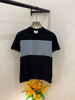 Lacost Black Premium Round Neck T-shirt F5022-B3
