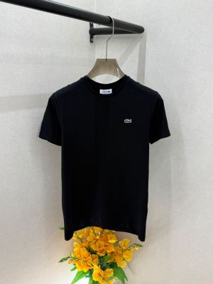 Lacost Black Premium Round Neck T-shirt F5022-B2