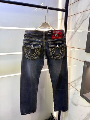 True Religio Imported charcoal Super Premium Denim With Brand Carry Bag F4015-ch